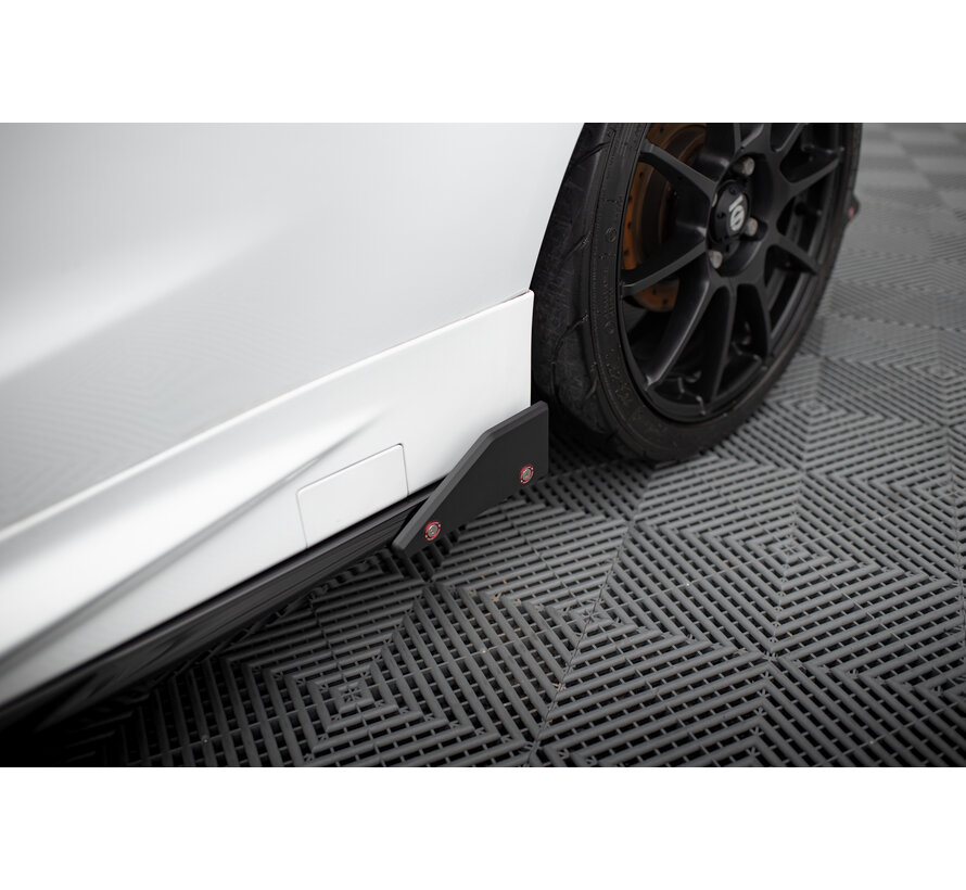 Maxton Design Set of Splitters V.3 Ford Fiesta ST Mk7 Facelift