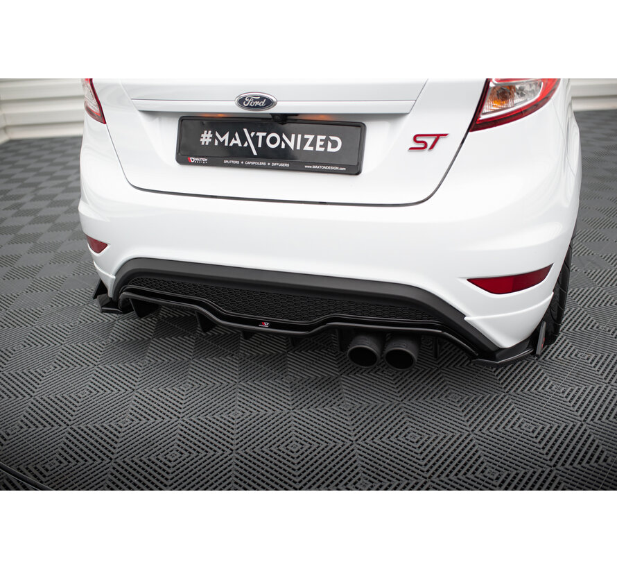 Maxton Design Set of Splitters V.3 Ford Fiesta ST Mk7 Facelift
