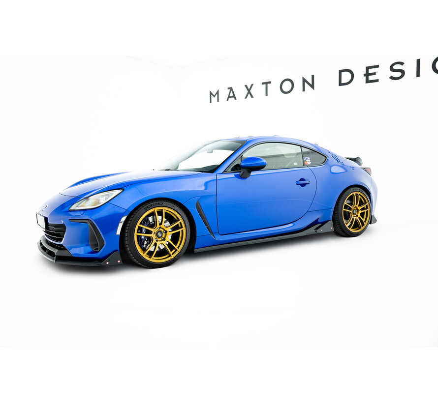 Maxton Design Side Skirts Diffusers V.1 + Flaps Subaru BRZ Mk2