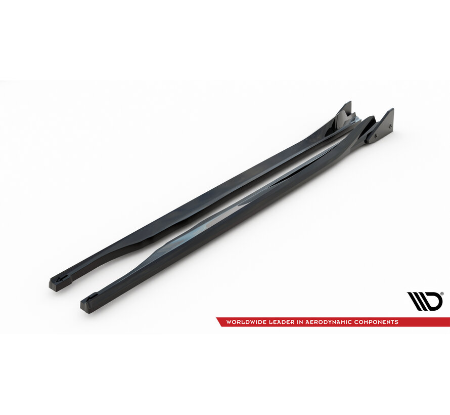 Maxton Design Side Skirts Diffusers V.1 + Flaps Subaru BRZ Mk2