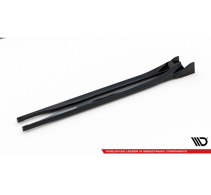 Maxton Design Side Skirts Diffusers V.1 + Flaps Subaru BRZ Mk2