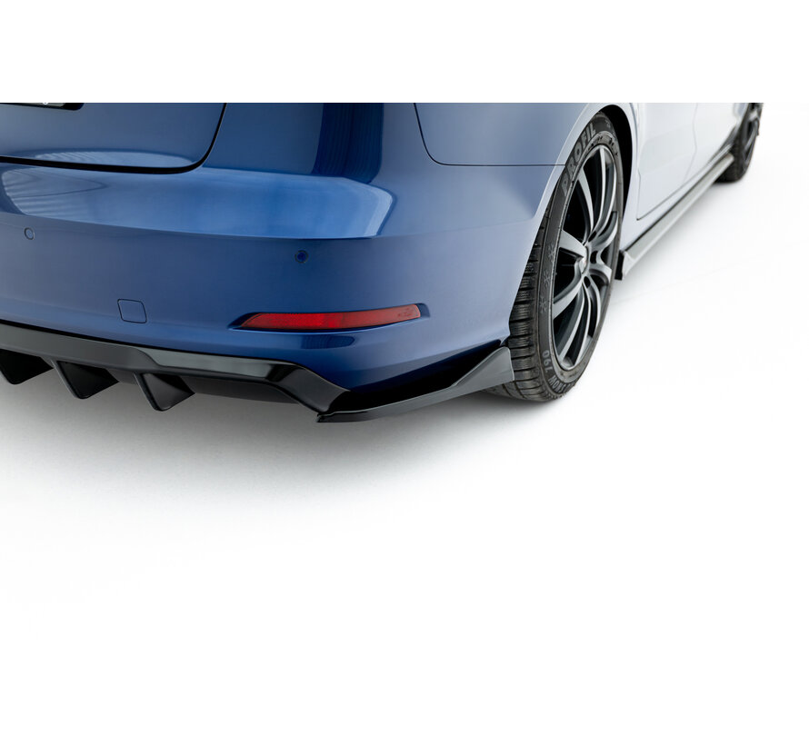 Maxton Design Rear Side Splitters Audi A3 Sedan 8V