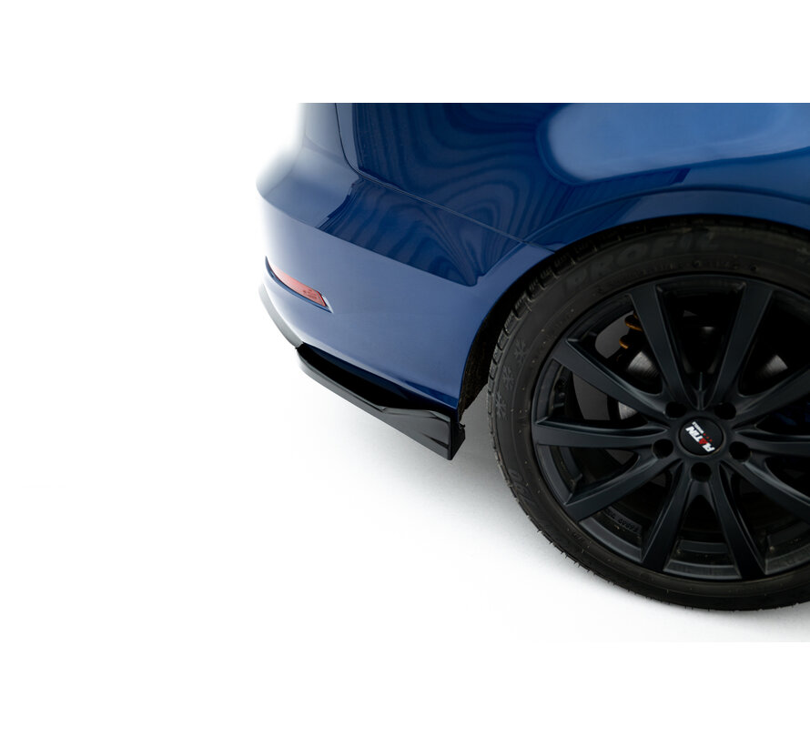Maxton Design Rear Side Splitters Audi A3 Sedan 8V
