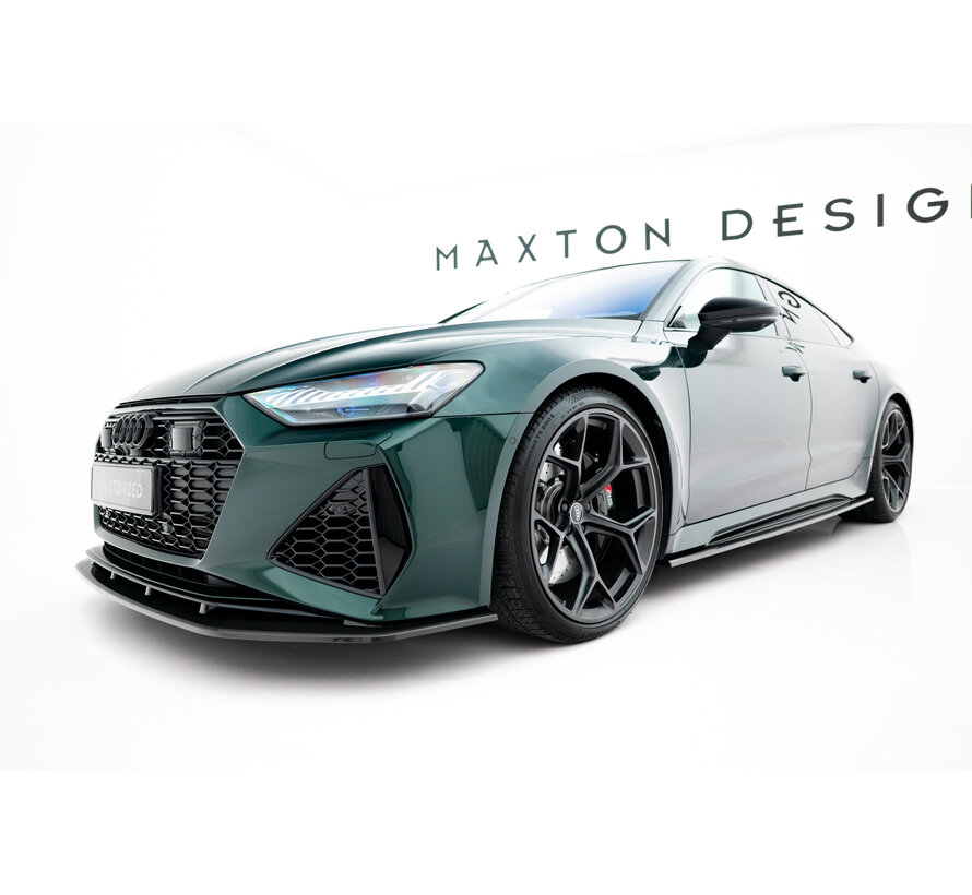Maxton Design Prepreg Carbon Fiber Side Skirts Audi RS7 C8