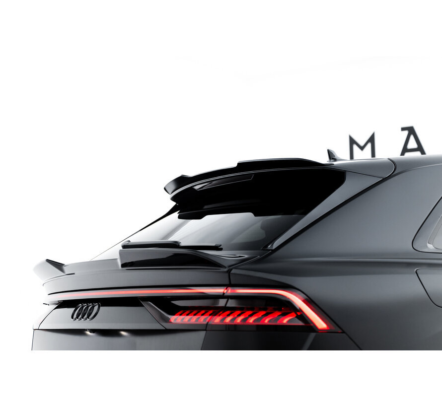 Maxton Design Upper Spoiler Cap Audi Q8 Mk1 Facelift