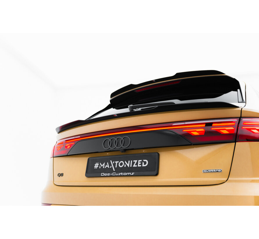Maxton Design Lower Spoiler Cap Audi Q8 Mk1 Facelift