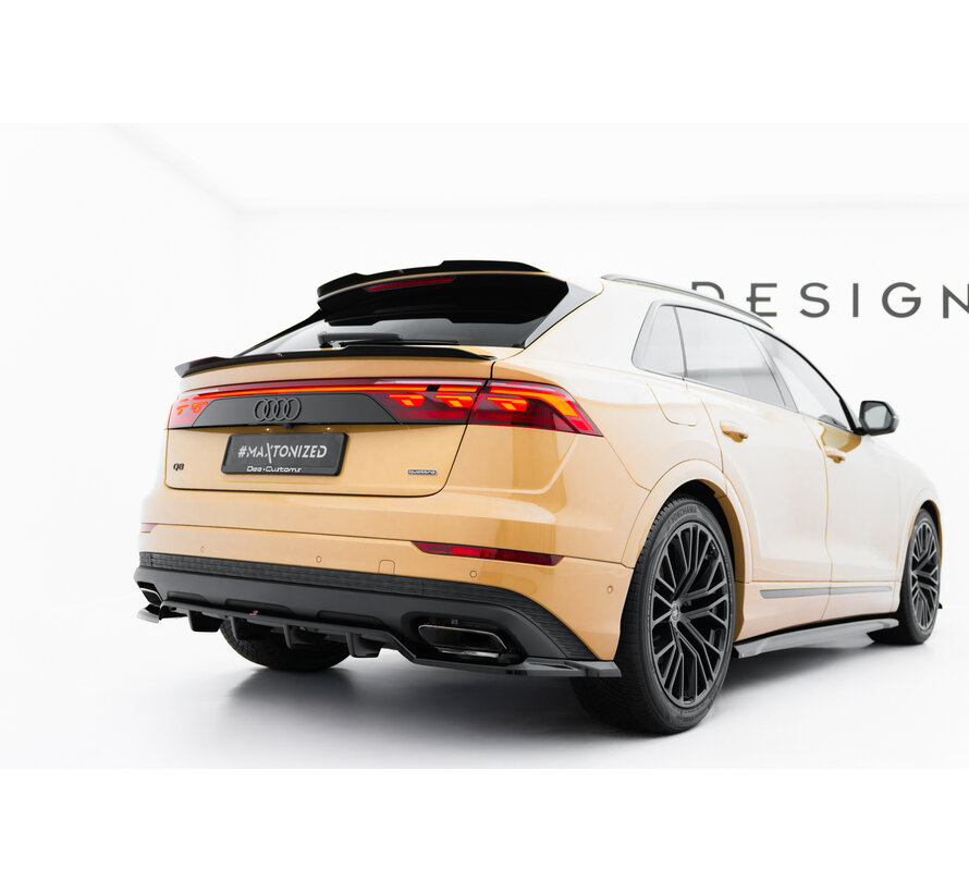 Maxton Design Lower Spoiler Cap Audi Q8 Mk1 Facelift