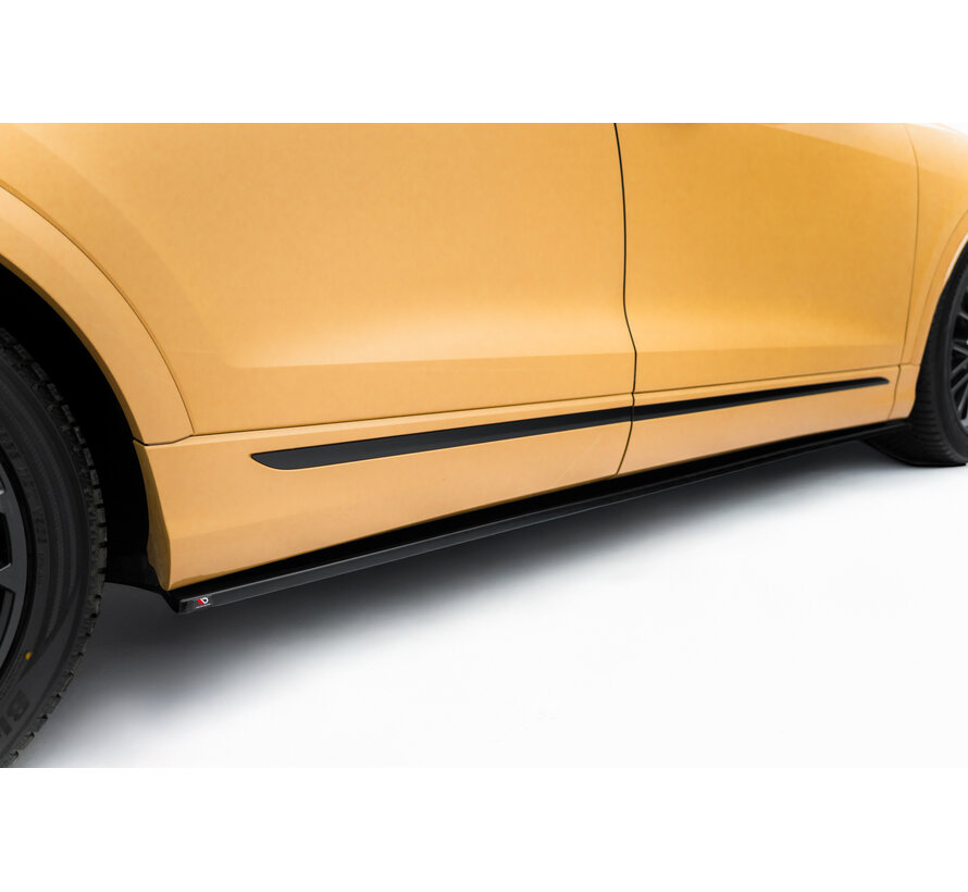 Maxton Design Side skirts Diffusers  V.1 Audi Q8 Mk1 Facelift