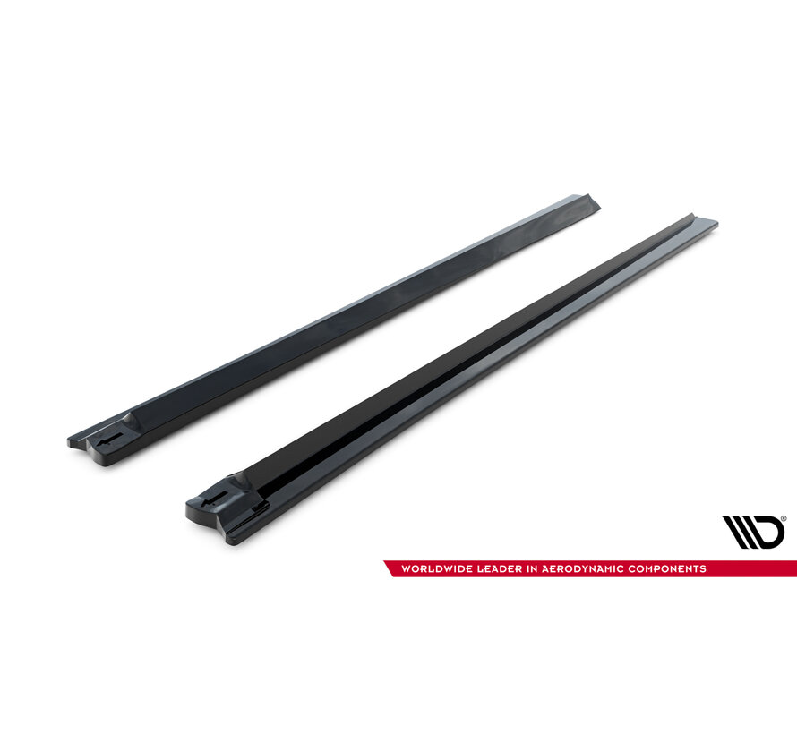 Maxton Design Side skirts Diffusers  V.1 Audi Q8 Mk1 Facelift