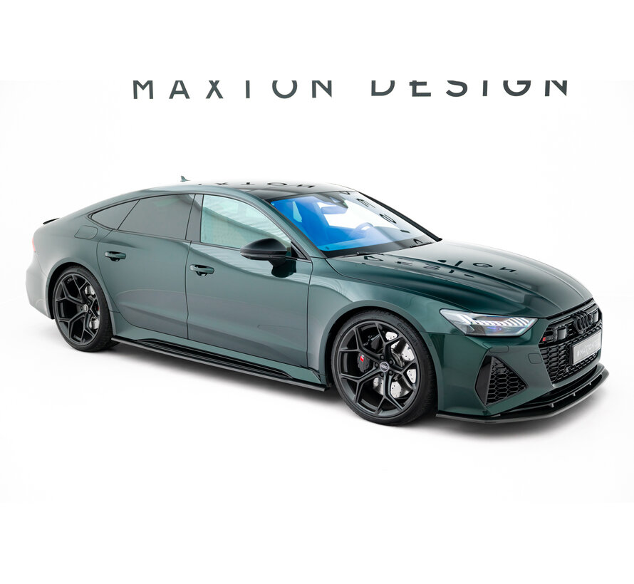 Maxton Design Set of Prepreg Carbon Fiber Splitters Audi RS7 C8
