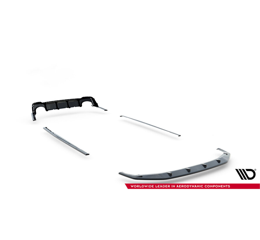 Maxton Design Set of Prepreg Carbon Fiber Splitters Audi RS7 C8