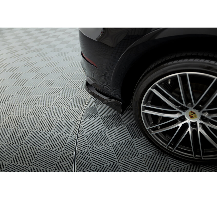 Maxton Design Rear Side Splitters Porsche Cayenne Sport Design Mk3