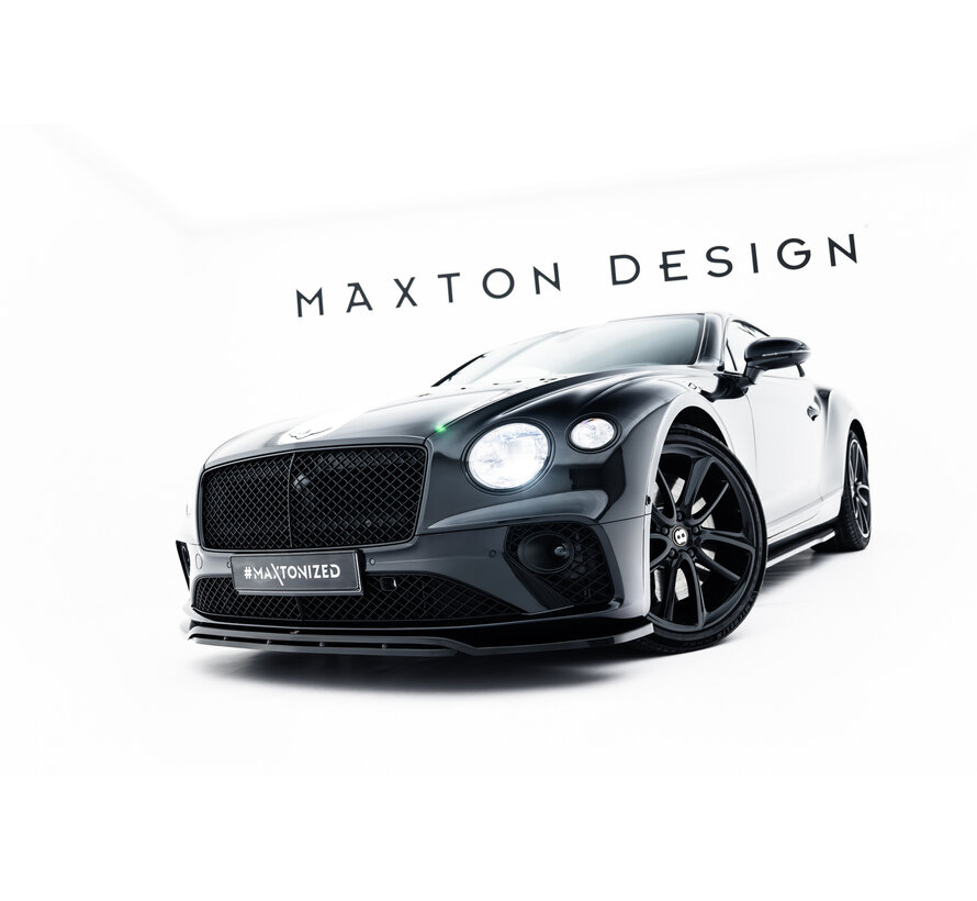 Maxton Design Front Splitter Bentley Continental GT Coupe Mk3