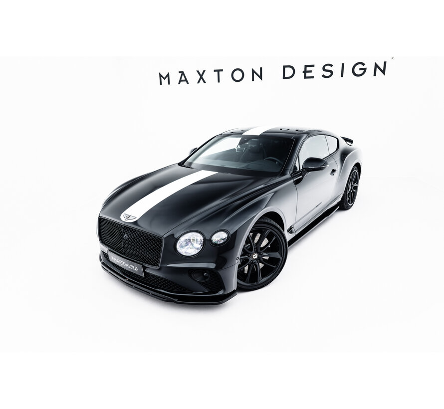 Maxton Design Front Splitter Bentley Continental GT Coupe Mk3