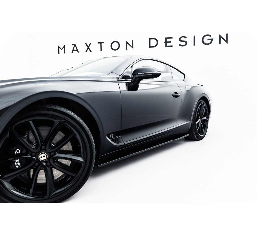 Maxton Design Set of Splitters Bentley Continental GT Coupe Mk3
