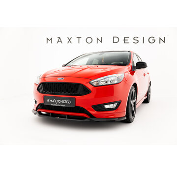 Maxton Design Maxton Design Front Splitter V.3 Ford Focus ST-Line Mk3 Facelift