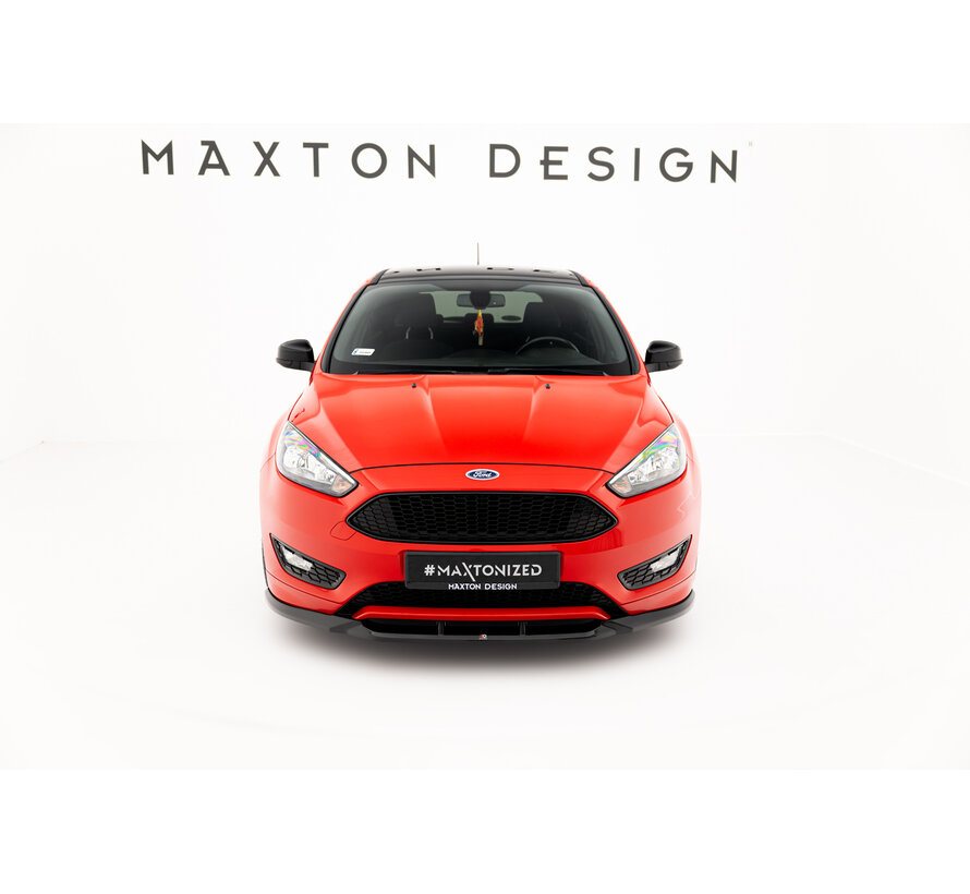 Maxton Design Front Splitter V.3 Ford Focus ST-Line Mk3 Facelift