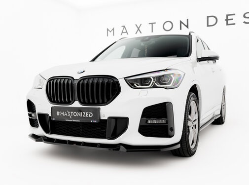 Maxton Design Maxton Design Front Splitter BMW X1 M-Pack F48 Facelift