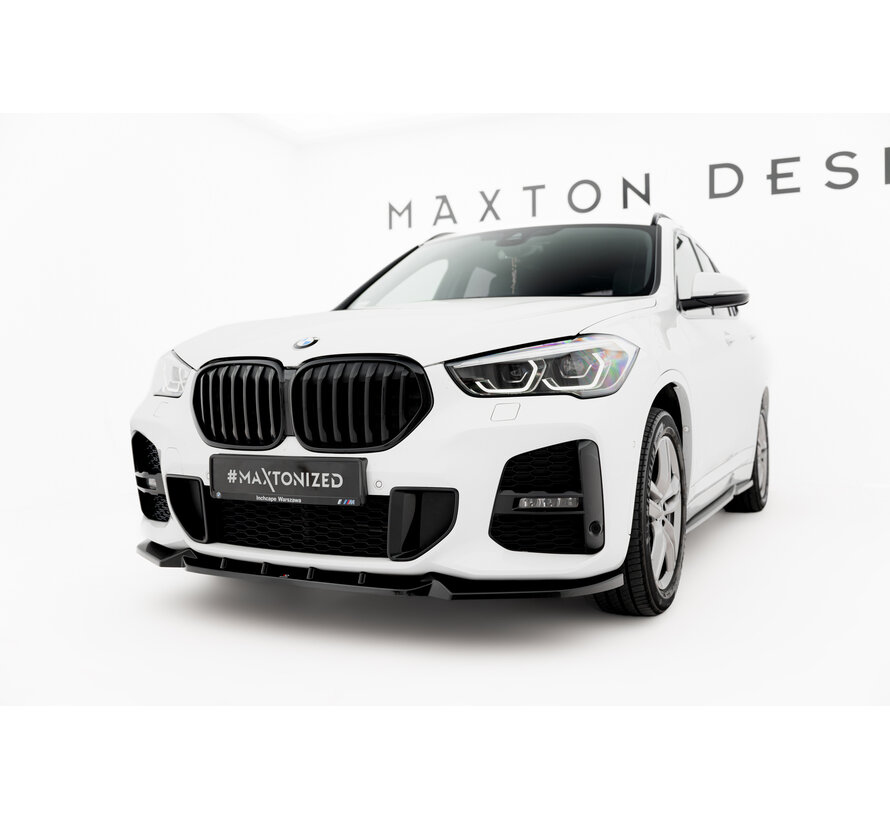 Maxton Design Front Splitter passend voor BMW X1 M-Pack F48 Facelift