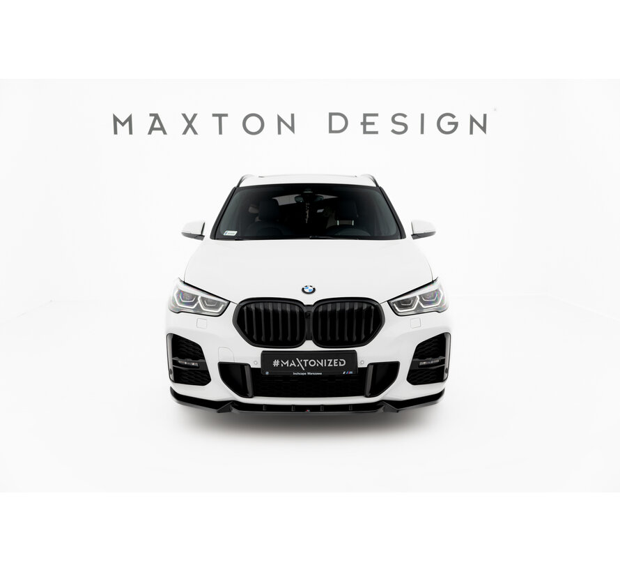 Maxton Design Front Splitter passend voor BMW X1 M-Pack F48 Facelift