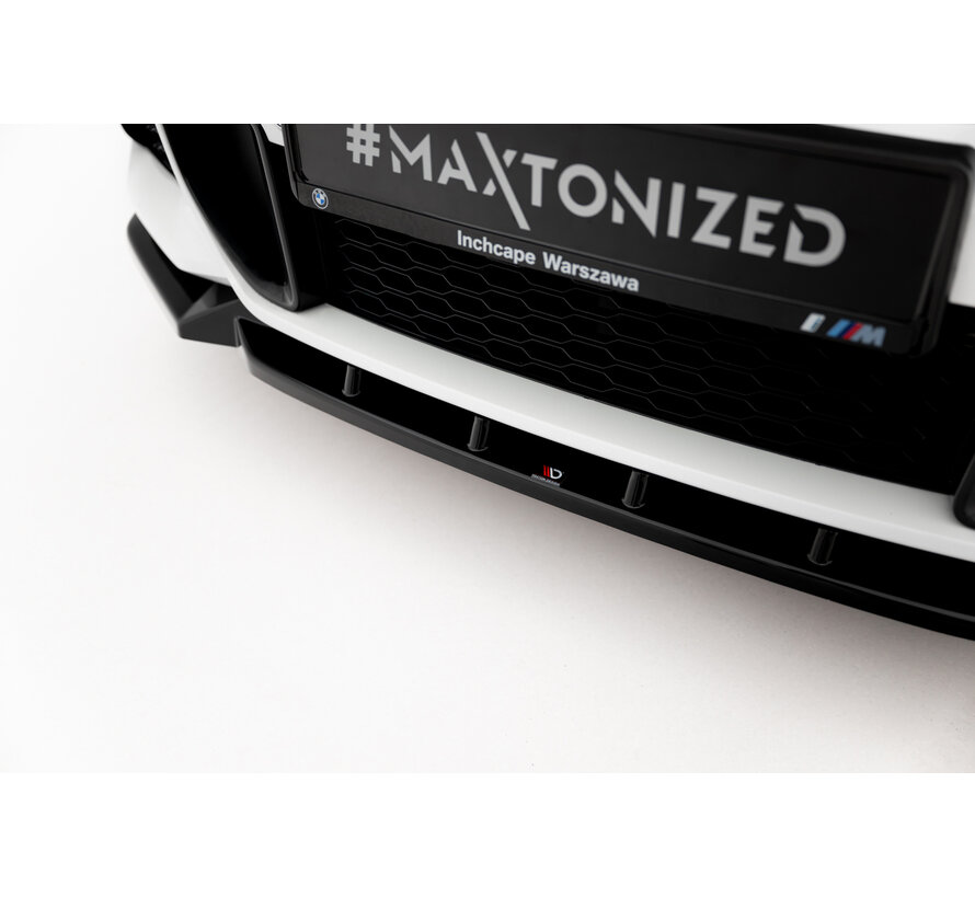 Maxton Design Front Splitter passend voor BMW X1 M-Pack F48 Facelift
