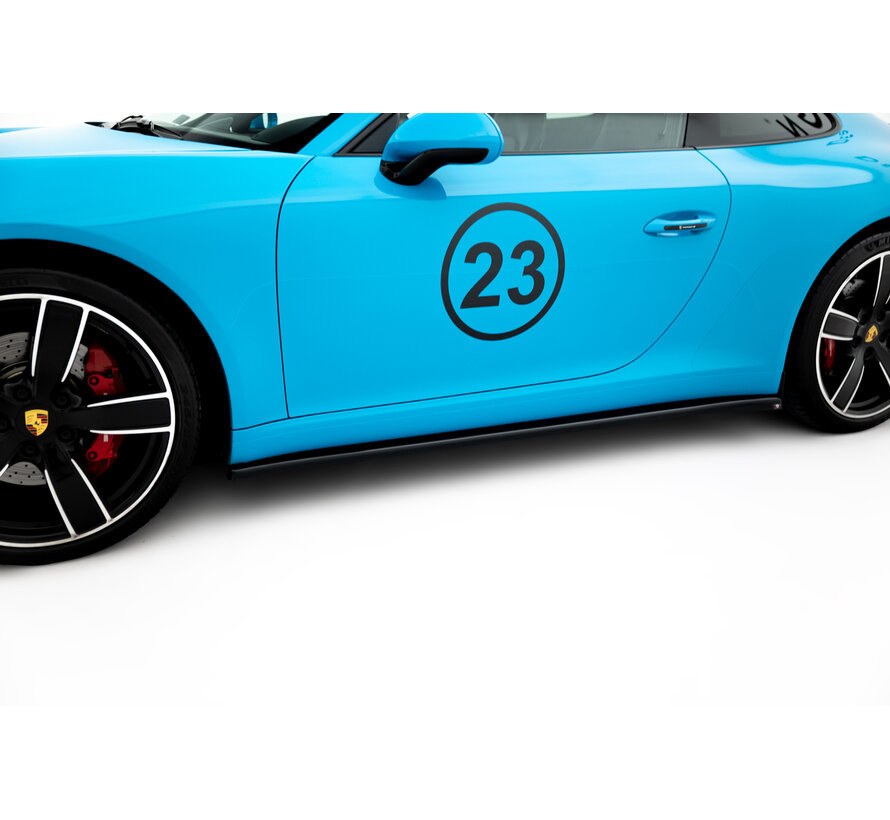 Maxton Design Set of Splitters Porsche 911 Carrera 991 Facelift