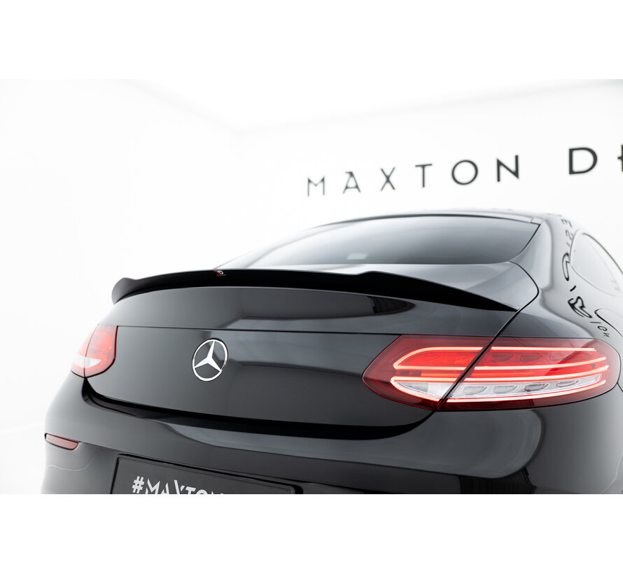 Maxton Design Spoiler Cap Mercedes- Benz C Coupe AMG-Line C205