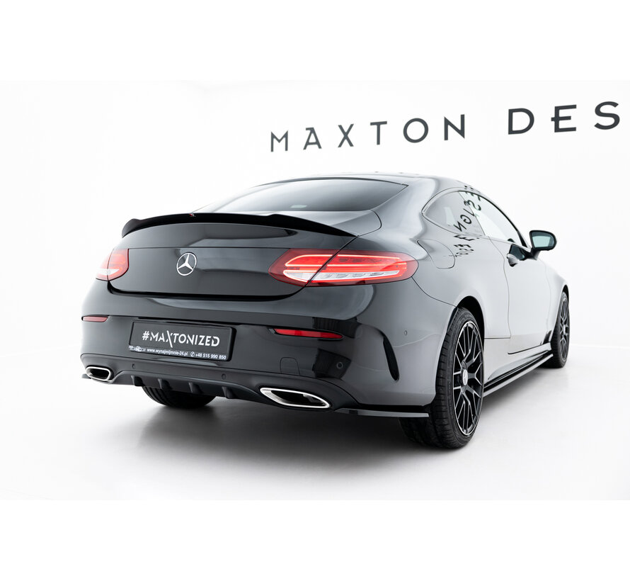 Maxton Design Spoiler Cap Mercedes- Benz C Coupe AMG-Line C205