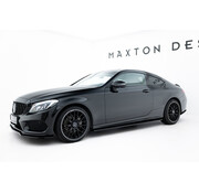 Maxton Design Maxton Design Set of Splitters Mercedes- Benz C Coupe AMG-Line C205