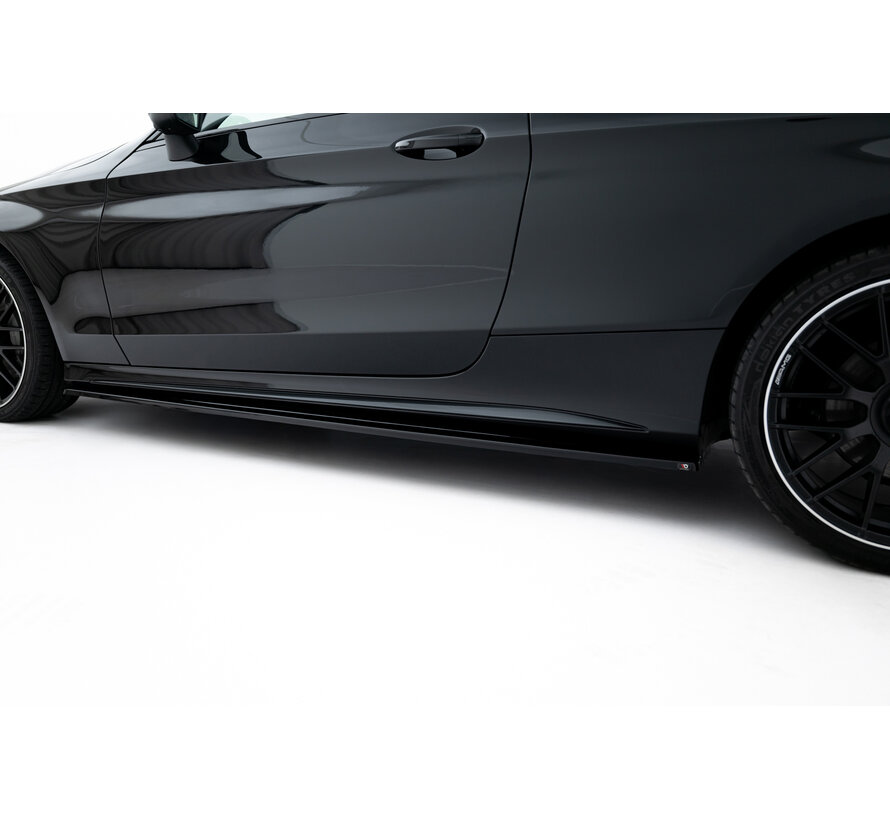 Maxton Design Set of Splitters Mercedes- Benz C Coupe AMG-Line C205