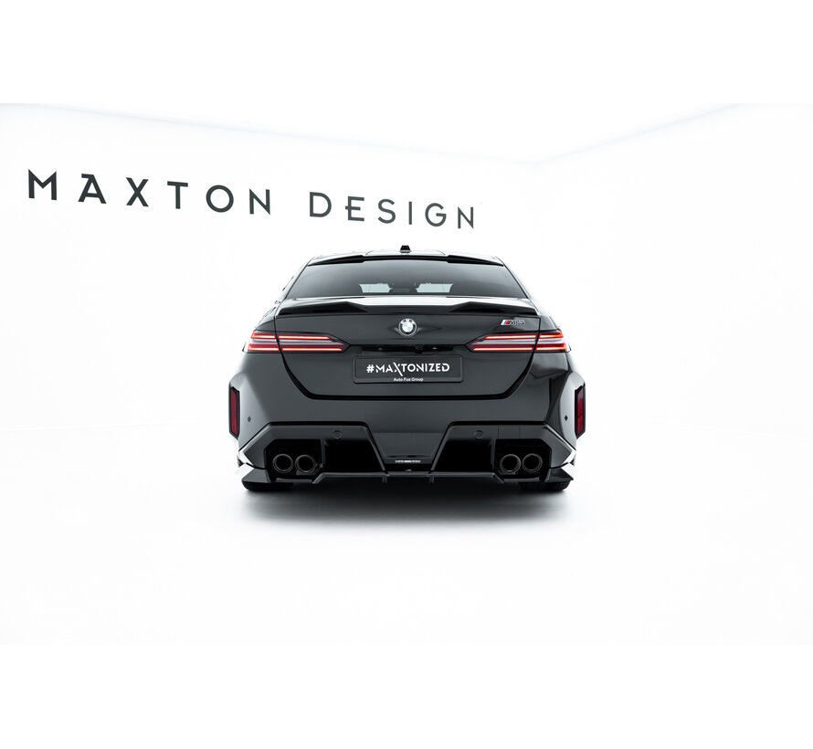 Maxton Design Rear Splitter (with vertical bars) BMW M5 Sedan / Touring G90