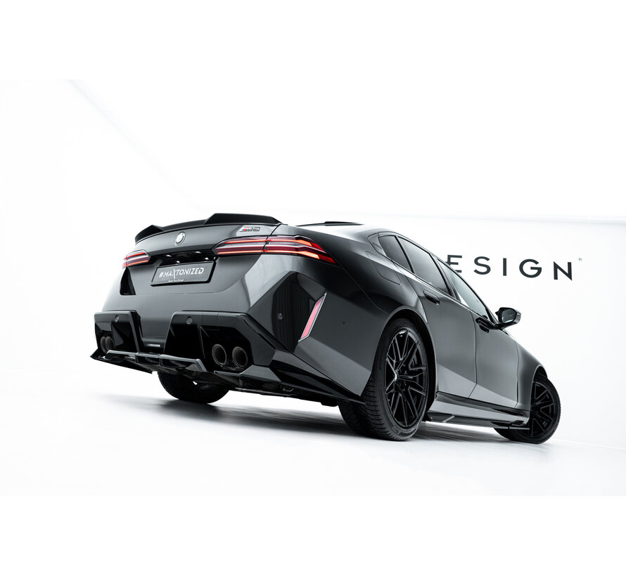 Maxton Design Rear Splitter (with vertical bars) BMW M5 Sedan / Touring G90