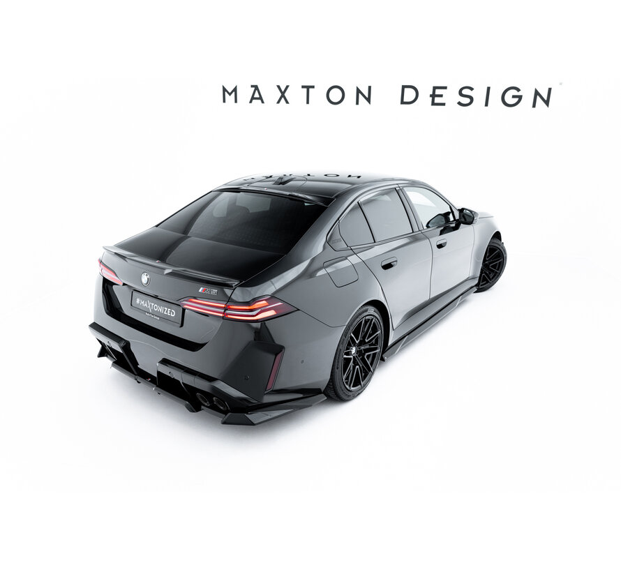 Maxton Design Rear Splitter (with vertical bars) BMW M5 Sedan / Touring G90