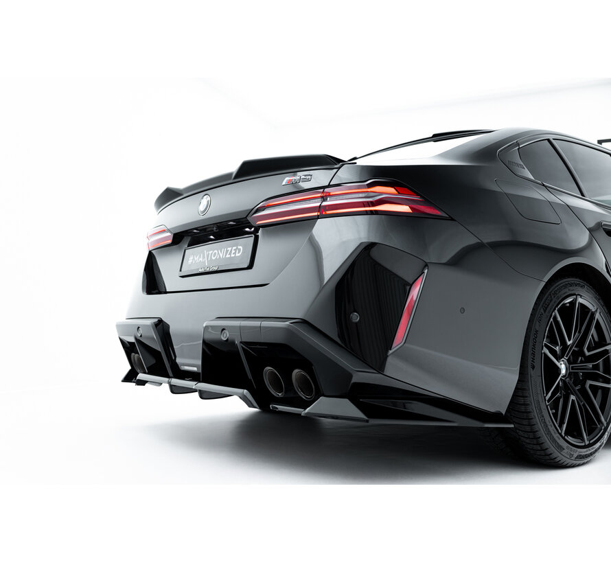 Maxton Design Rear Splitter (with vertical bars) BMW M5 Sedan / Touring G90