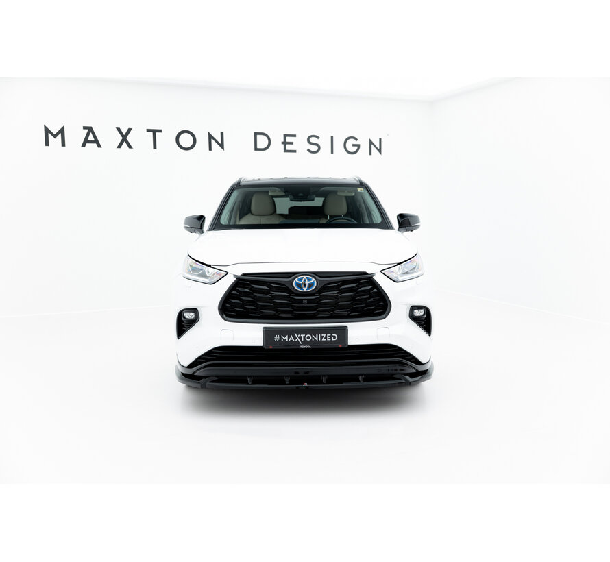 Maxton Design Front Splitter V.2 Toyota Highlander Mk4