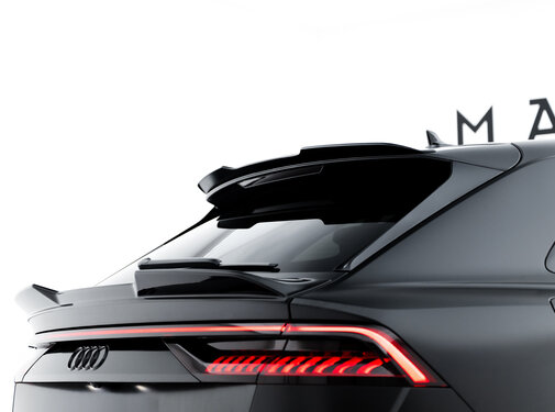 Maxton Design Maxton Design Upper Spoiler Cap Audi Q8 S-line / SQ8 Mk1 Facelift