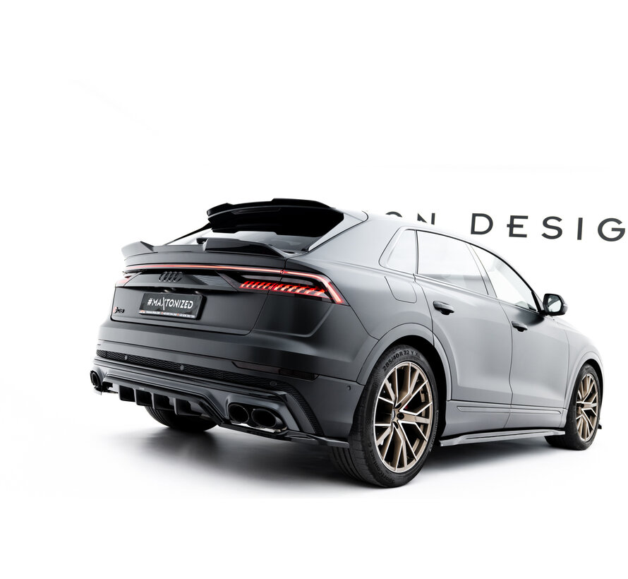 Maxton Design Upper Spoiler Cap Audi Q8 S-line / SQ8 Mk1 Facelift