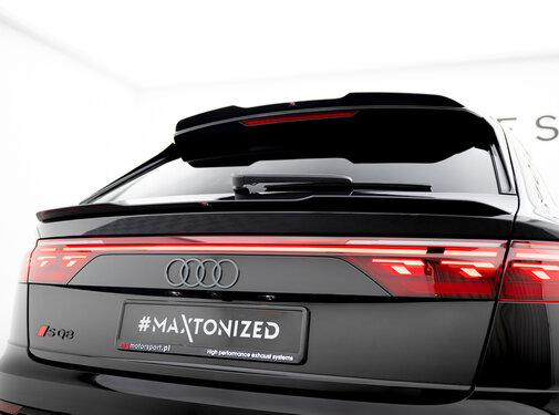 Maxton Design Maxton Design Lower Spoiler Cap Audi Q8 S-line / SQ8 Mk1 Facelift
