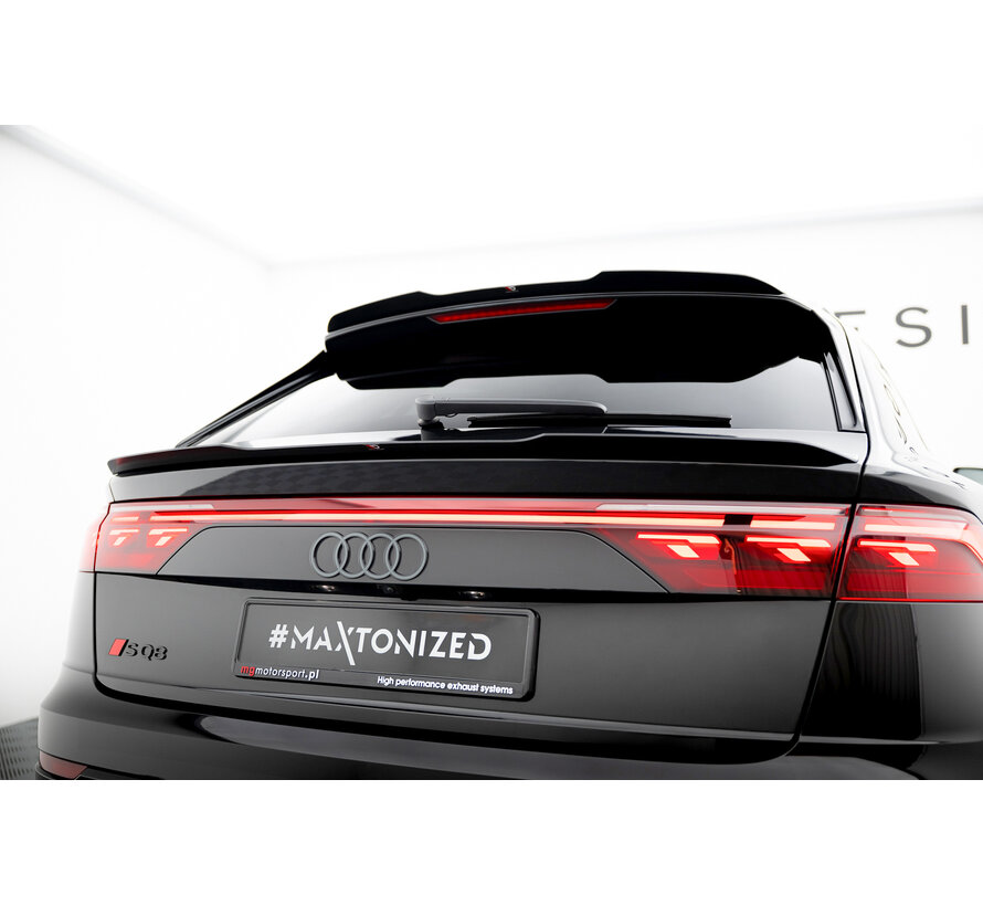 Maxton Design Lower Spoiler Cap Audi Q8 S-line / SQ8 Mk1 Facelift