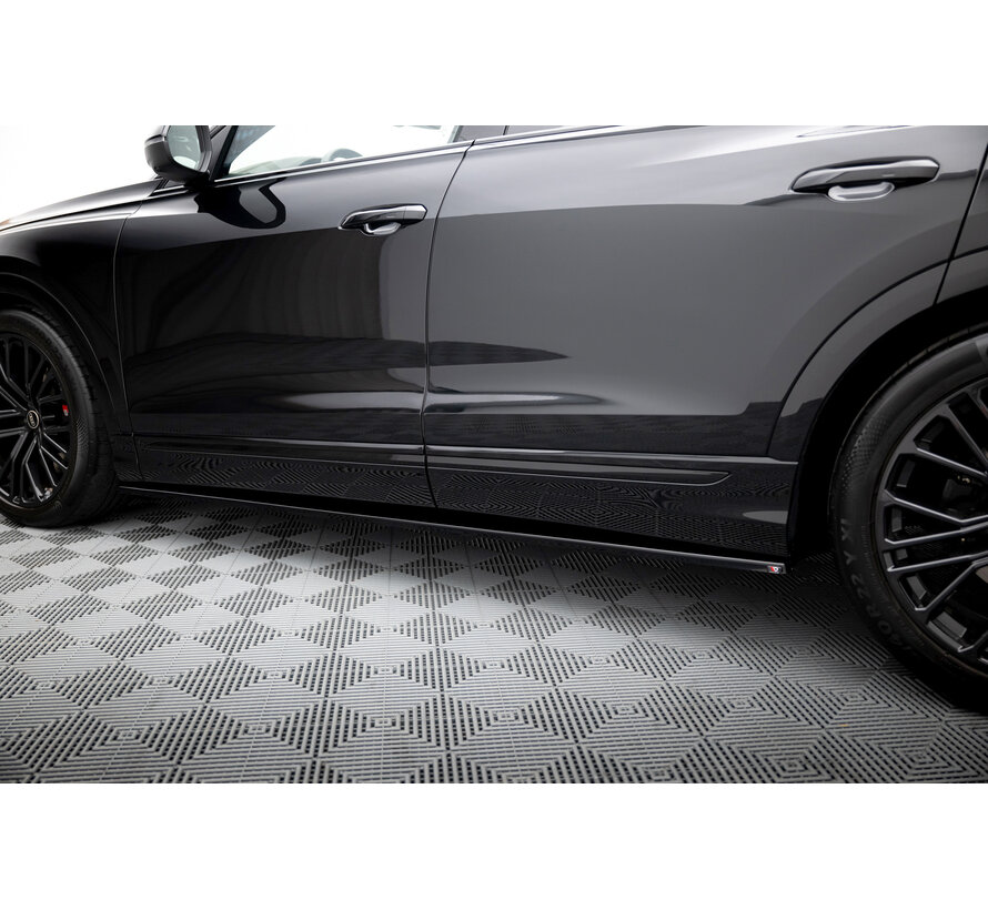 Maxton Design Side skirts Diffusers  V.1 Audi Q8 S-line / SQ8 Mk1 Facelift