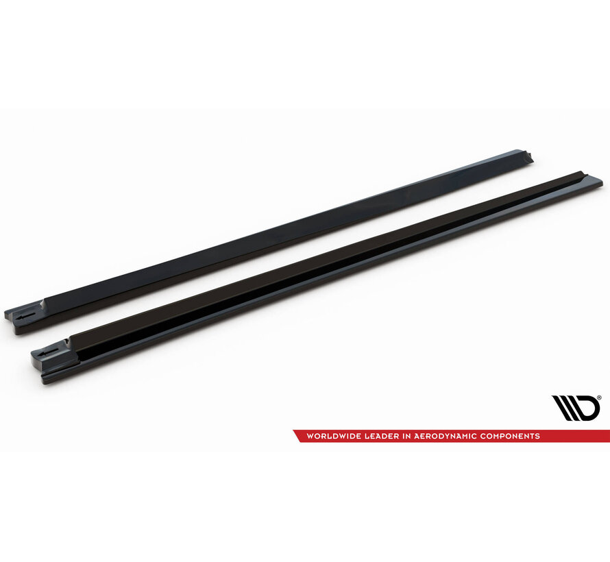 Maxton Design Side skirts Diffusers  V.1 Audi Q8 S-line / SQ8 Mk1 Facelift