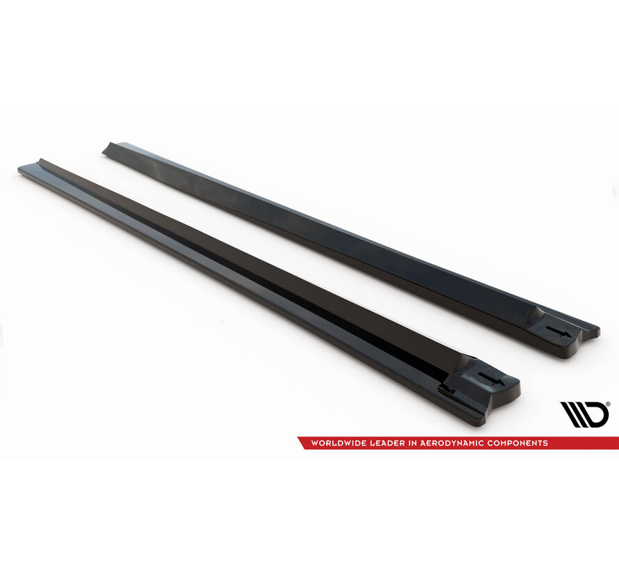 Maxton Design Side skirts Diffusers  V.1 Audi Q8 S-line / SQ8 Mk1 Facelift