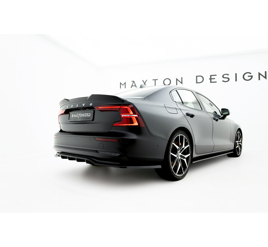 Maxton Design Rear Splitter (with vertical bars) Volvo S60/V60 R-Design Mk3