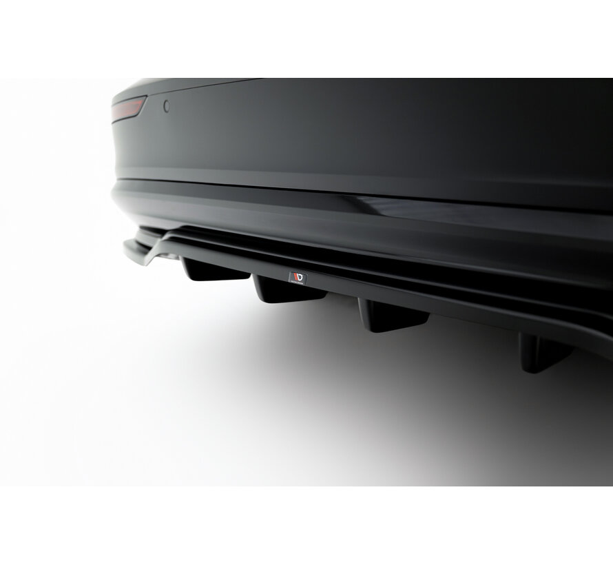 Maxton Design Rear Splitter (with vertical bars) Volvo S60/V60 R-Design Mk3