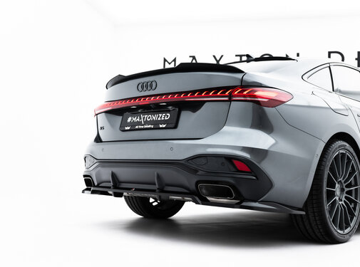 Maxton Design Maxton Design Rear Splitter (with vertical bars) Audi A5 S-Line Sedan / Avant B10