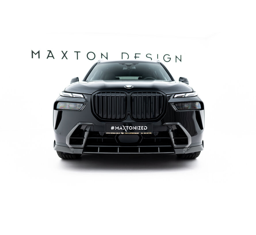 Maxton Design Prepreg Carbon Front Bumper Side Vents BMW X7 M-Pack G07 Facelift