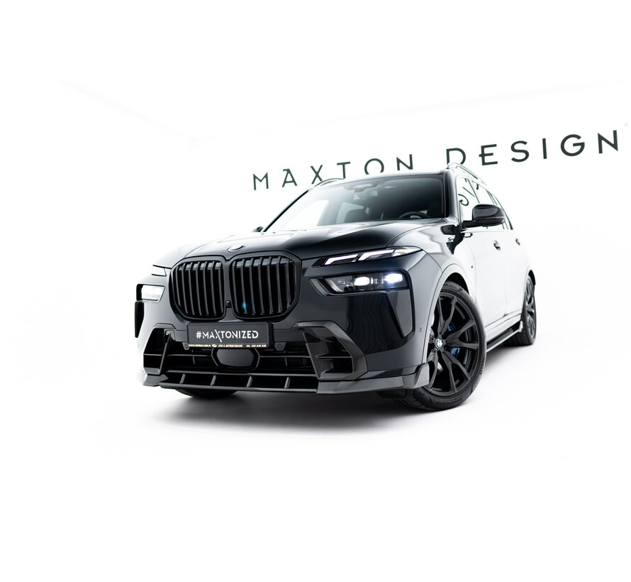 Maxton Design Prepreg Carbon Front Bumper Air Intakes  BMW X7 M-Pack G07 Facelift