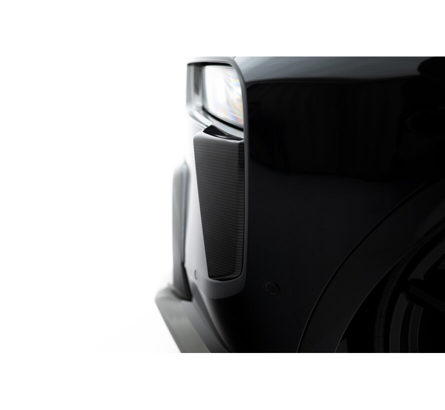 Maxton Design Prepreg Carbon Front Bumper Air Intakes  BMW X7 M-Pack G07 Facelift