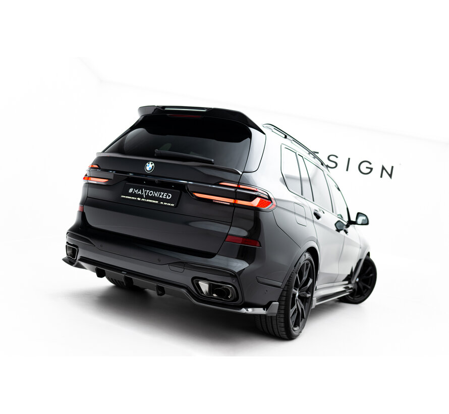 Maxton Design Prepreg Carbon Fiber Tailgate Spoiler (Lower) BMW X7 M-Pack G07 Facelift