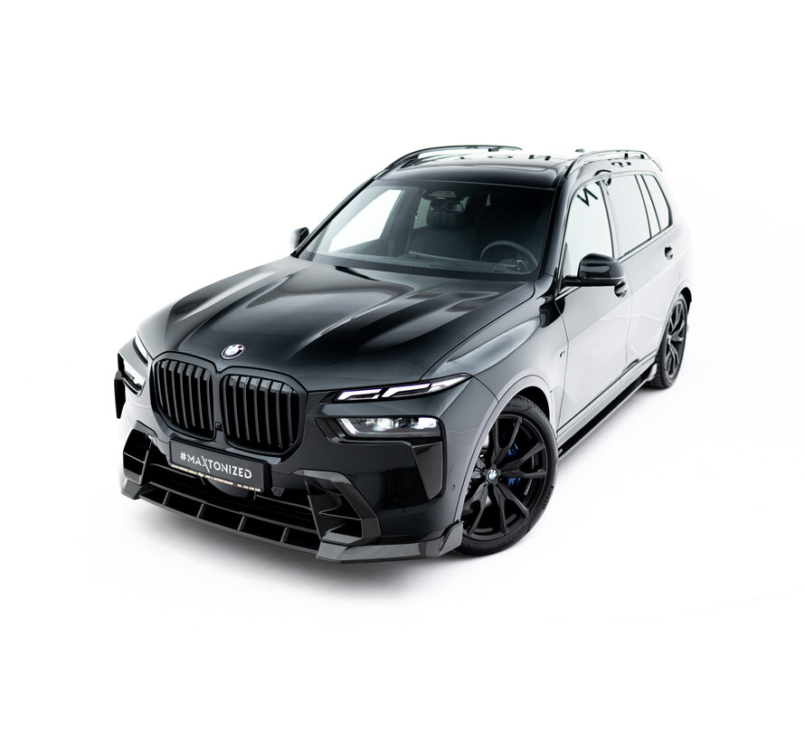 Maxton Design Set of Prepreg Carbon Splitters V.2 BMW X7 M-Pack G07 Facelift